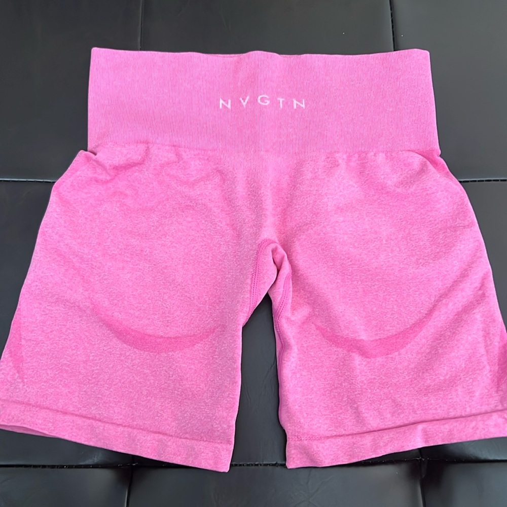 pink bubblegum nvgtn contour shorts